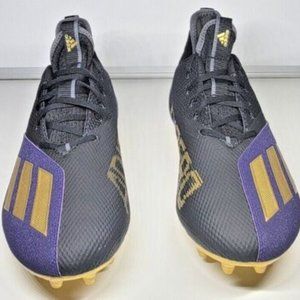 Adidas Adizero Scorch 2 SM Purple Gold Black Football Shoes Men's Size 11.5